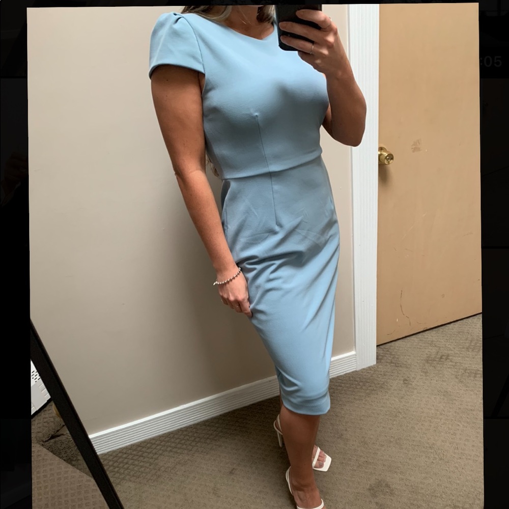 Betsey Johnson Womens Blue Dress Size 8